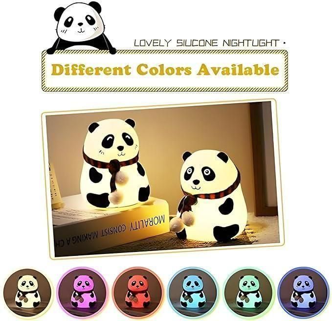 Cute Panda Light Lamp for Kids β Touch of Magic in Every Glow