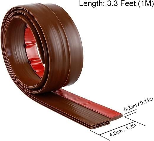 🛠️ FlexEdge™ – Self-Adhesive Wood Floor Transition Strip (1 Meter)