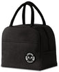 🥪 Insulated Portable & Reusable Lunch Bag – Travel-Friendly & Leak-Proof (Black)