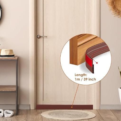 🛠️ FlexEdge™ – Self-Adhesive Wood Floor Transition Strip (1 Meter)