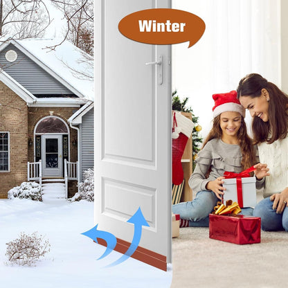 🛠️ FlexEdge™ – Self-Adhesive Wood Floor Transition Strip (1 Meter)